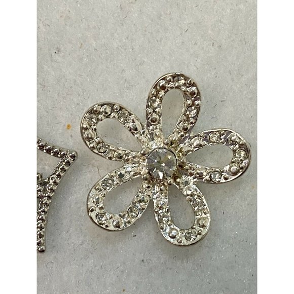 Lot of 3 Silver Tone Rhinestone Pendant Sophia - Picture 8 of 11